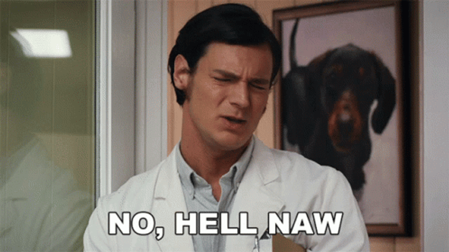 Hell Naw Travis Parker The Choice GIF