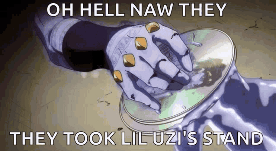 Hell Naw Whitesnake JoJo GIF