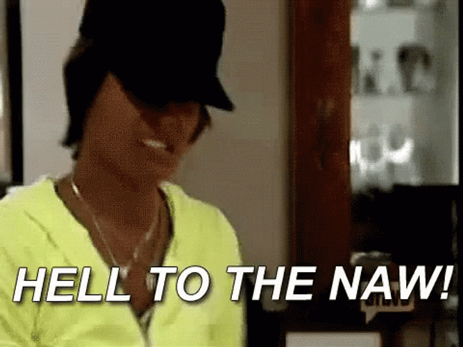Hell Naw Whitney Houston GIF