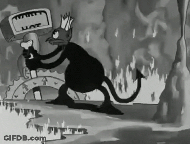 Hell's Bell Hot As Hell GIF