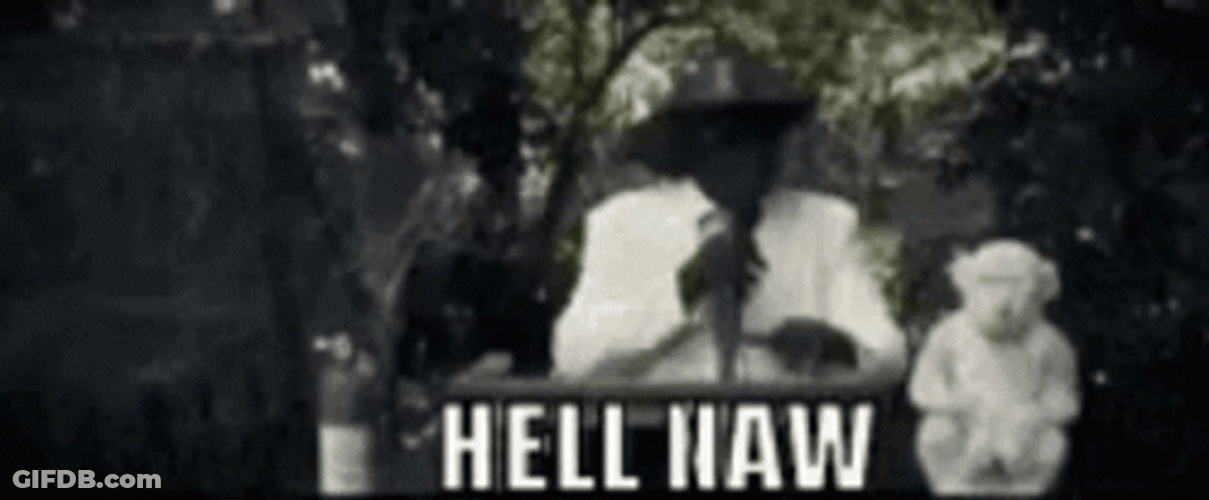 Hell To The Naw Pastor Preaching GIF