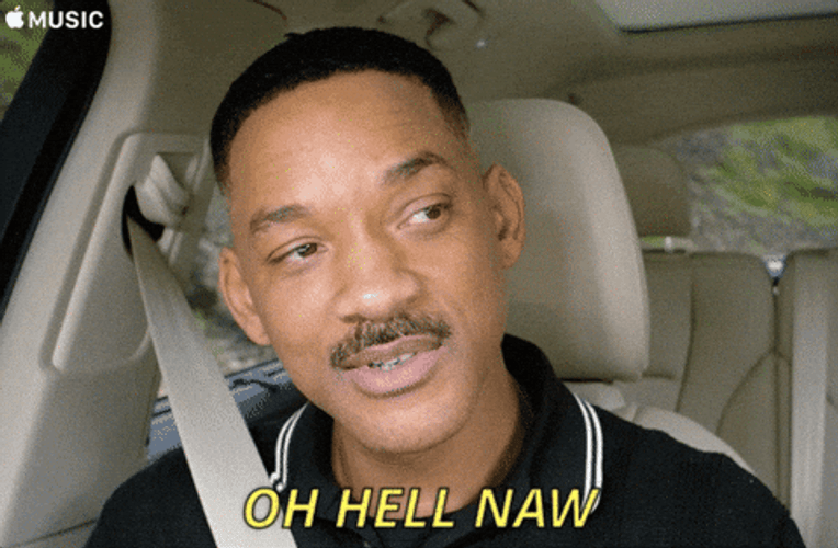 Hell To The Naw Will Smith GIF