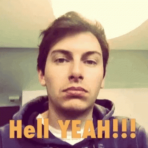 Hell Yeah Finger Gun GIF