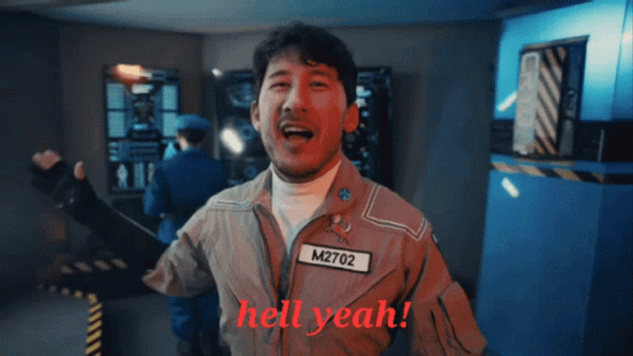 Hell Yeah Mark Fischbach GIF