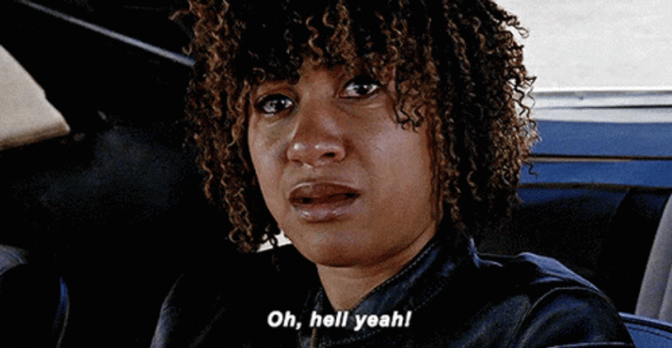 Hell Yeah Tracie Thoms GIF