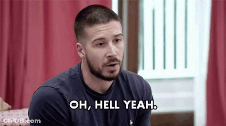 Hell Yeah Vinny Guadagnino GIF