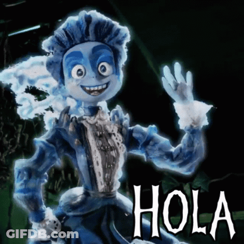 Hello Animated Frankelda's Book Of Spooks GIF