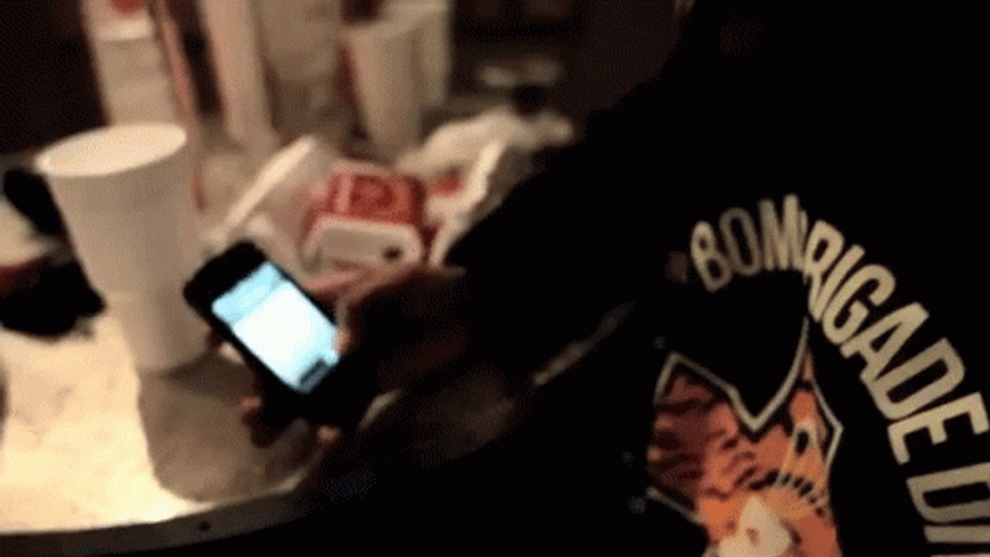 Hello August Alsina Over The Phone GIF