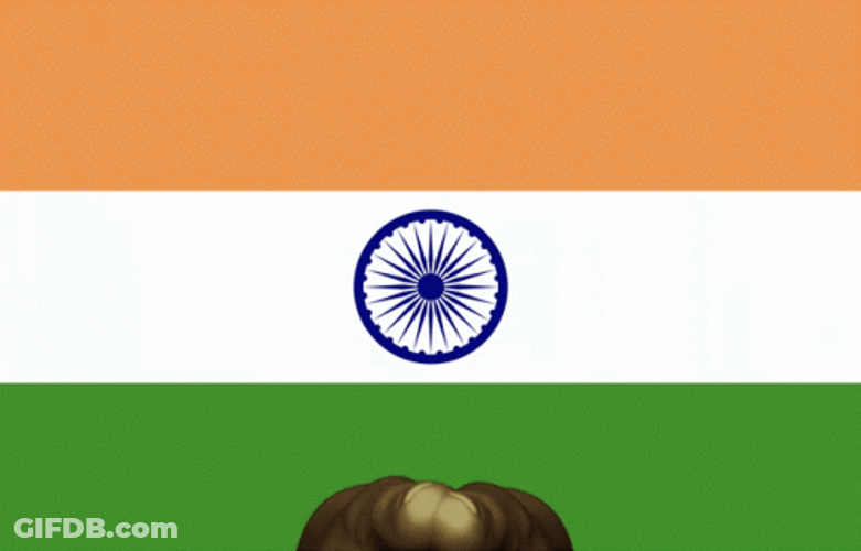 Hello August As Indias Independence Day GIF