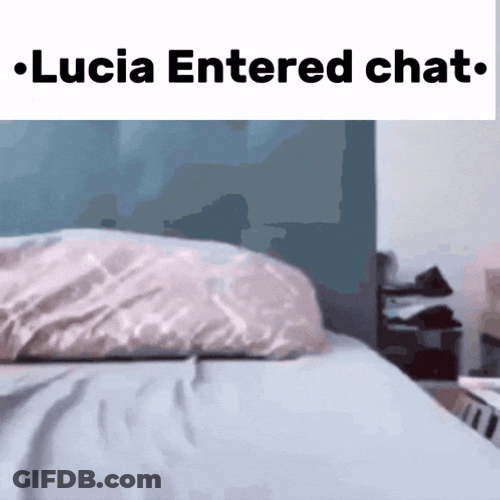 Hello Chat GIF