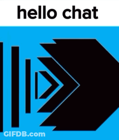Hello Chat Text GIF