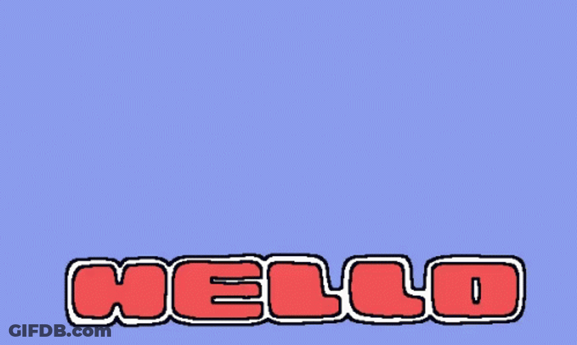 Hello Cute Bear GIF