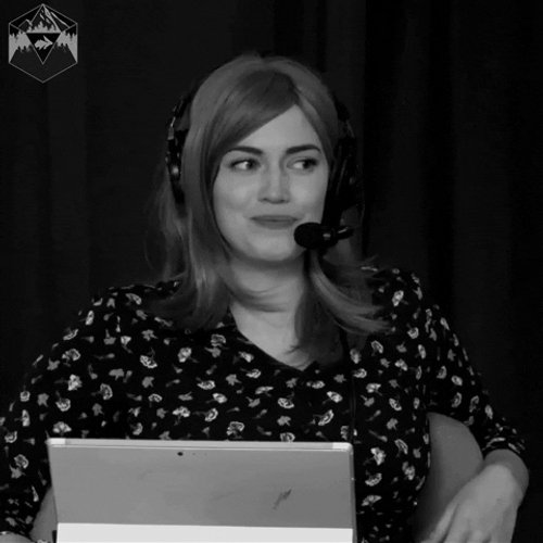 Hello Darkness My Old Friend Shy Smile GIF
