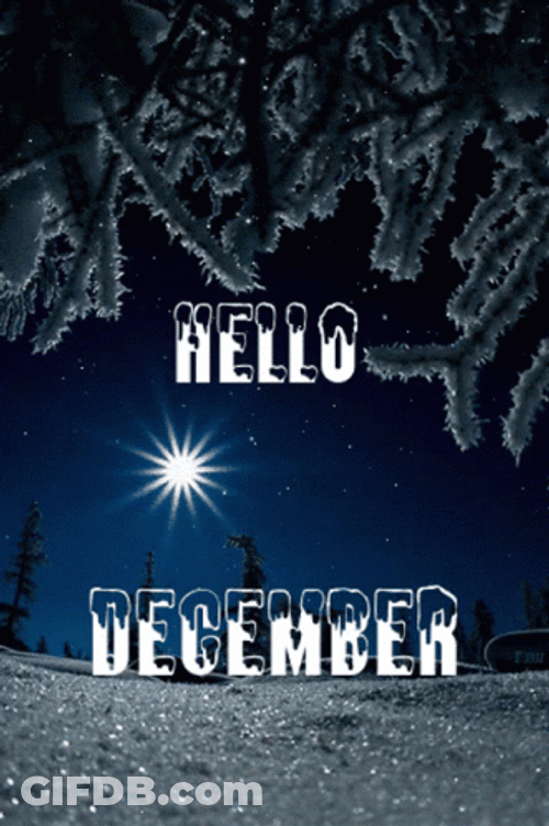 Hello December Winter Is Coming GIF