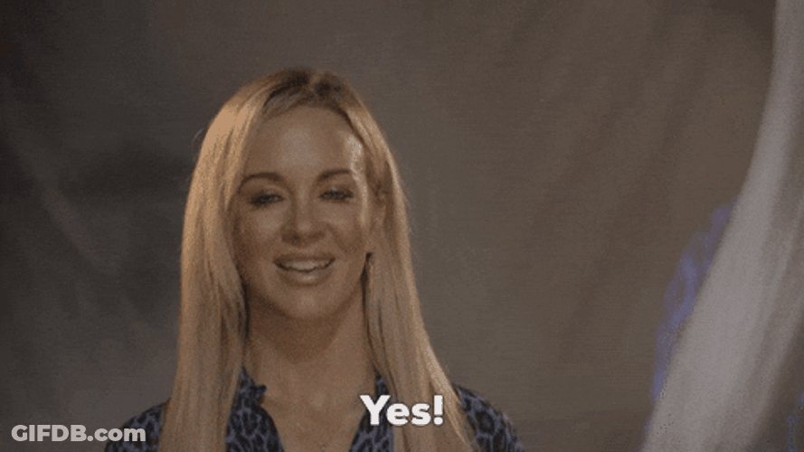 Hello Excited Yes GIF