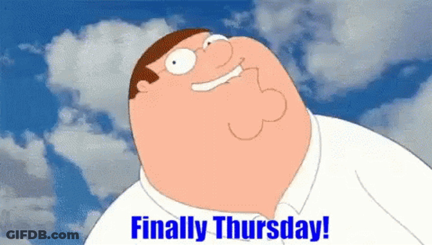 Hello Finally Thursday Peter Griffin GIF