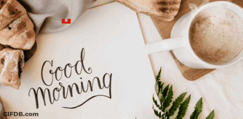 Hello Friday Good Morning Coffee GIF