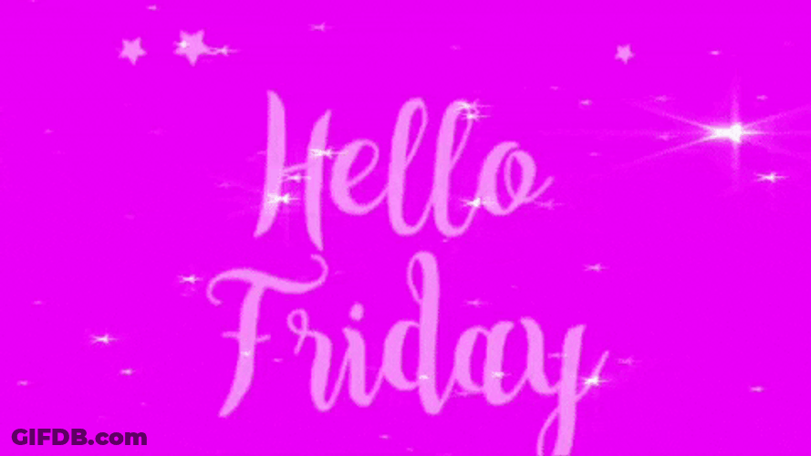Hello Friday Shy Wave GIF