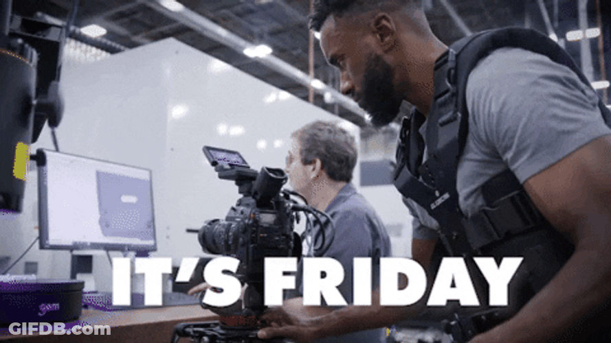 Hello Friday Videographer Behind The Scenes GIF