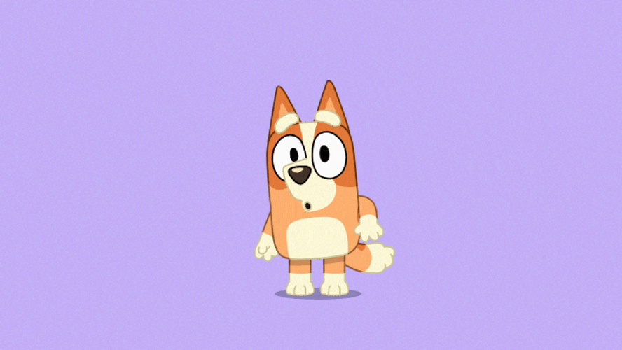 Hello Friends Bingo From Bluey GIF