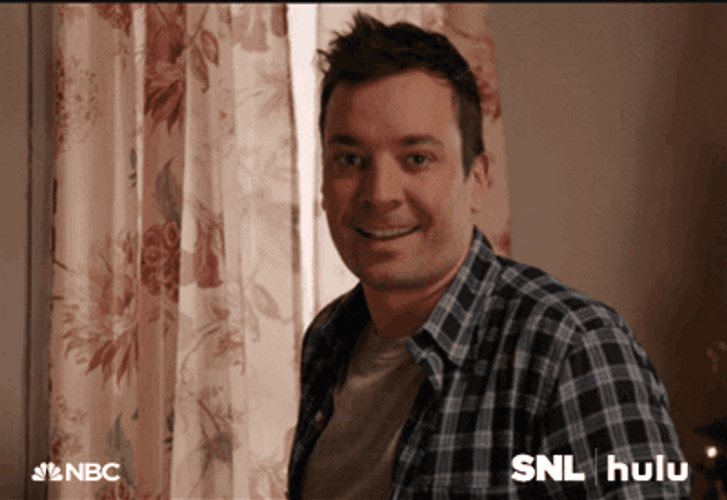 Hello Friends Jimmy Fallon Waving GIF