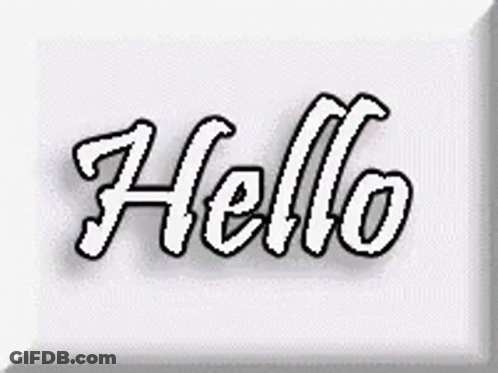 Hello GIF