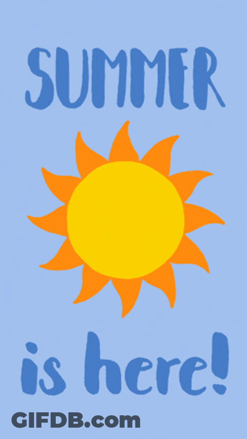 Hello July Summer Is Here GIF