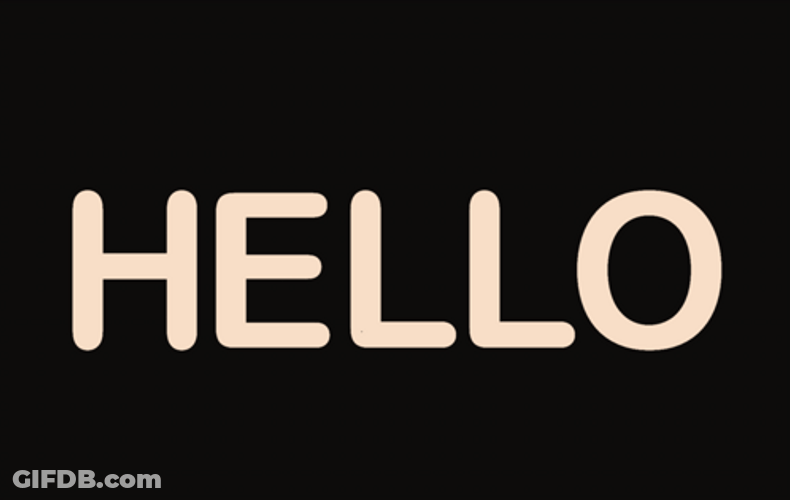 Hello June Animated Sticker GIF
