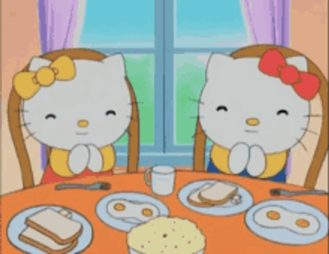 Hello Kitty Clapping Hands Round Of Applause GIF