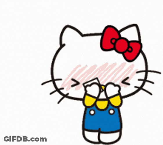Hello Kitty Cute I Love You GIF