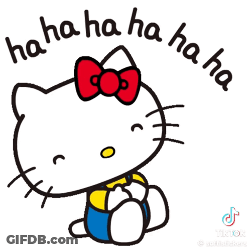 Hello Kitty Ha Ha Ha GIF