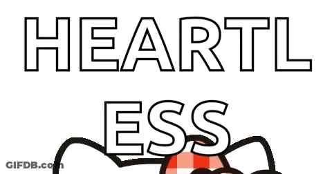 Hello Kitty Heartless Logo With Red Bow GIF