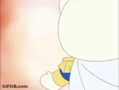 Hello Kitty In Pink Dress And Red Bow GIF