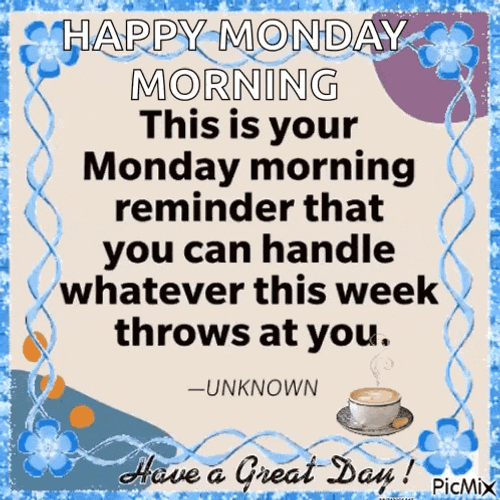 Hello Monday GIF