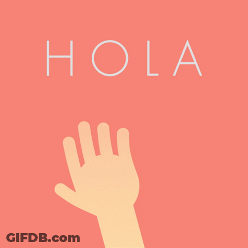 Hello OIa Salut Hallo GIF