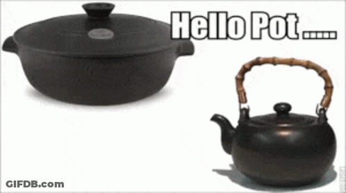 Hello Pot Meet Kettle GIF