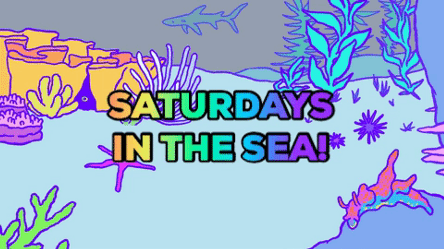 Hello Saturday In The Sea GIF