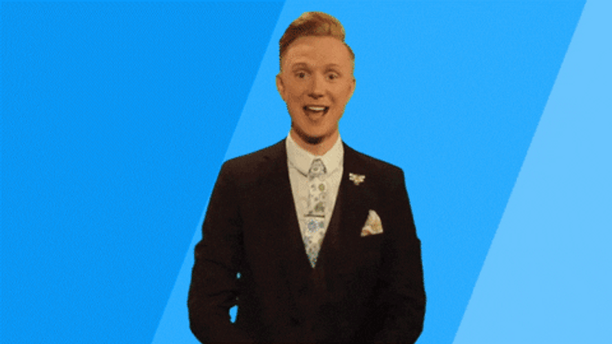 Hello Saturday Owain Wyn Evans GIF