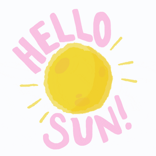 Hello Sun! Animation GIF