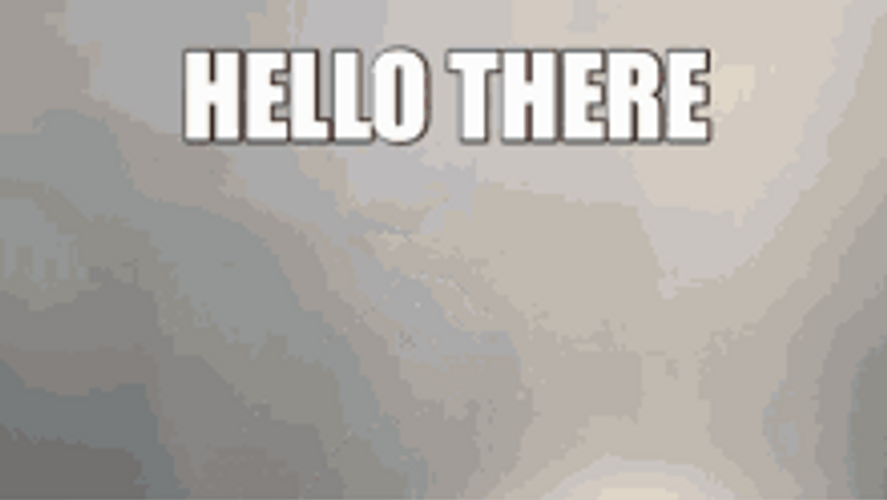 Hello There Puppet GIF
