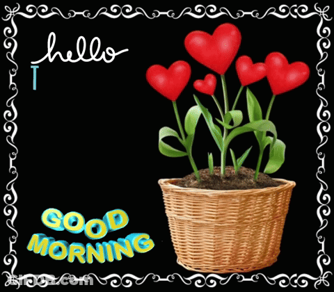 Hello Thursday Good Morning Card GIF