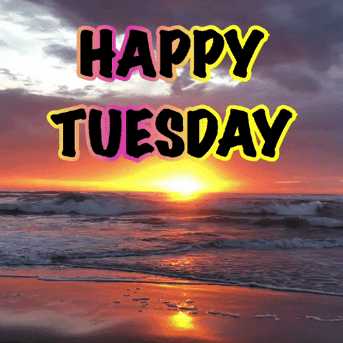 Hello Tuesday Beautiful Sunrise GIF