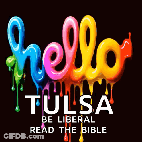 Hello Tulsa Poster GIF