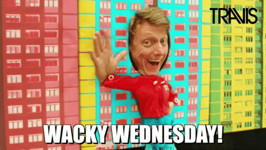Hello Wacky Wednesday GIF