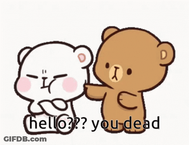 Hello You Dead Poke The Bear GIF