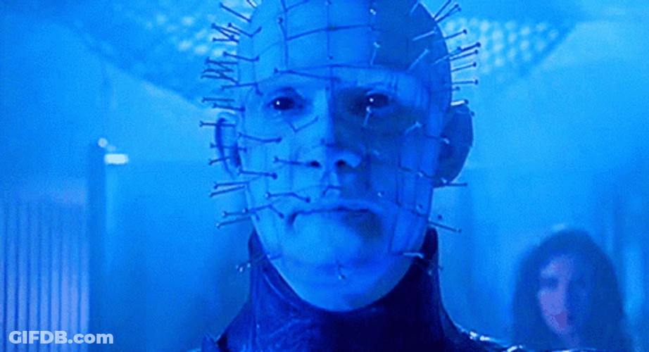 Hellraiser Go Eat Your Chicken Fried Steak GIF