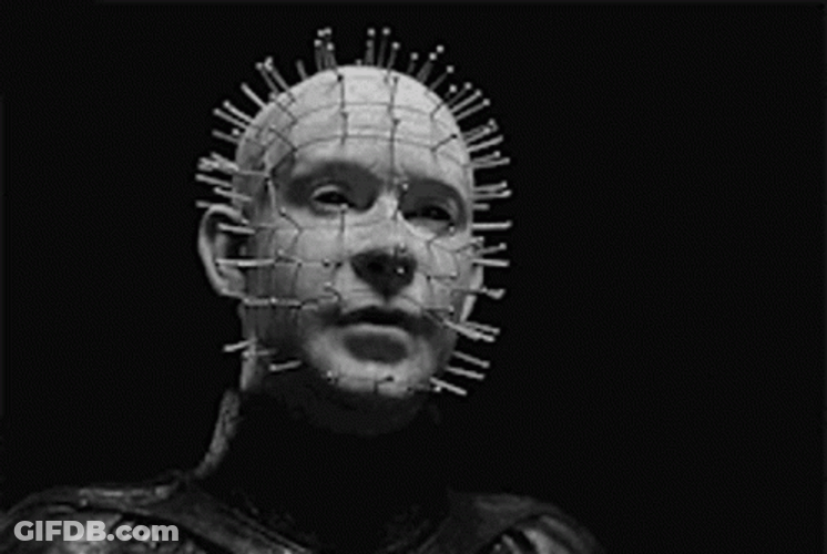 Hellraiser I'll Tear Your Holes Apart GIF