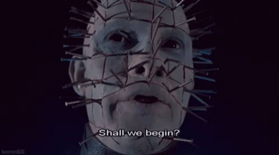 Hellraiser Shall We Begin GIF