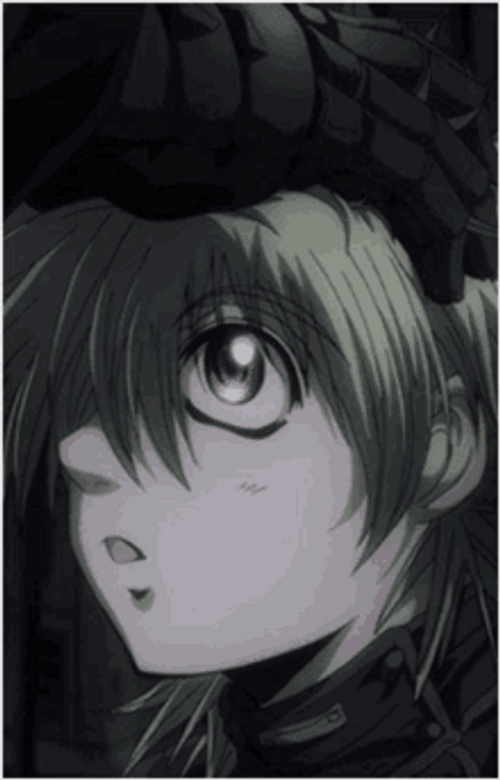 Hellsing Anime Alucard Head Pat Seras Victoria GIF