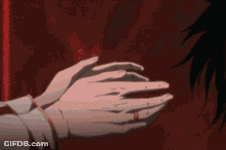 Hellsing Anime Alucard Luka Touch Face GIF
